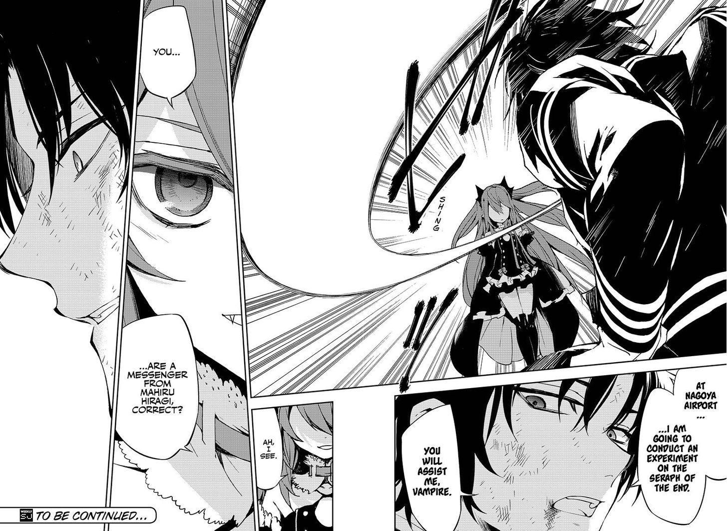 Seraph of the End Chapter 38 page 40 - Chapter 38: The Namanari Awakens