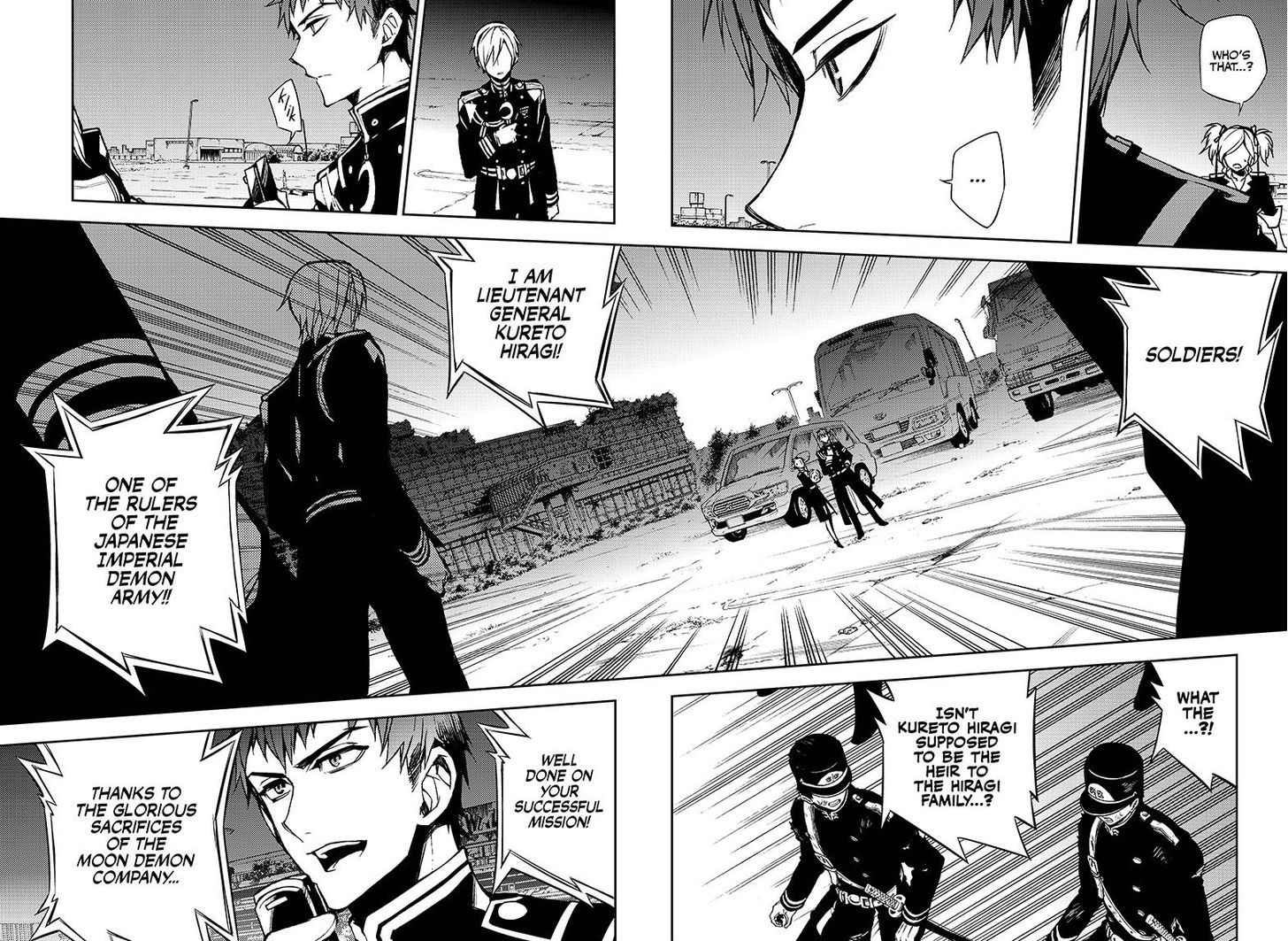 Seraph of the End Chapter 39 page 23 - Chapter 39: The Beginning of the Plan