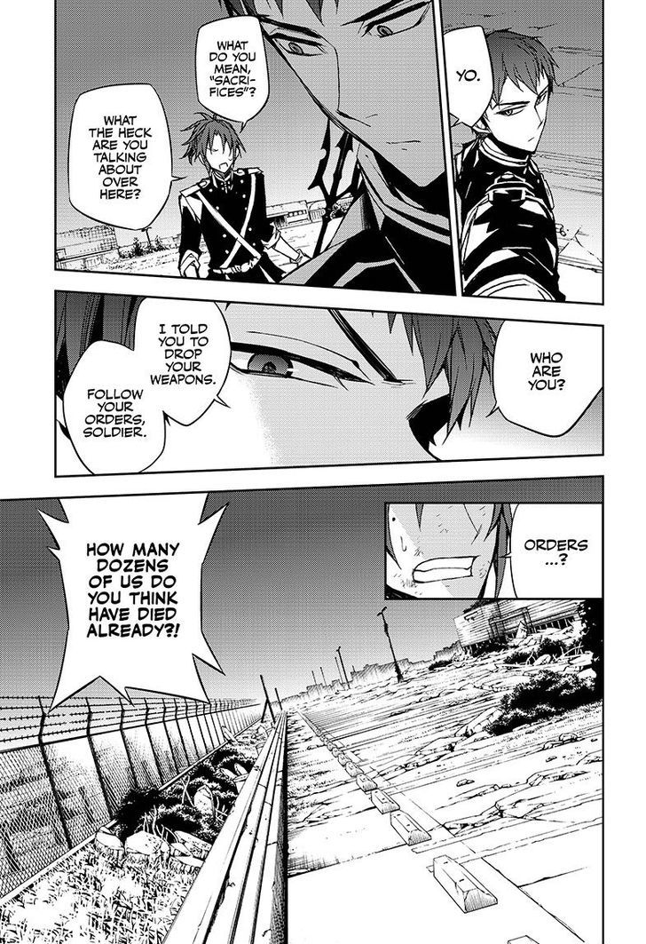 Seraph of the End Chapter 39 page 29 - Chapter 39: The Beginning of the Plan