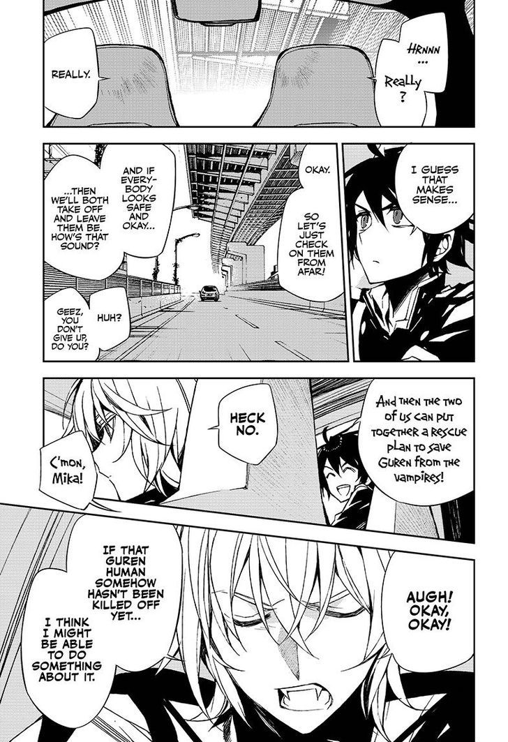 Seraph of the End Chapter 39 page 8 - Chapter 39: The Beginning of the Plan