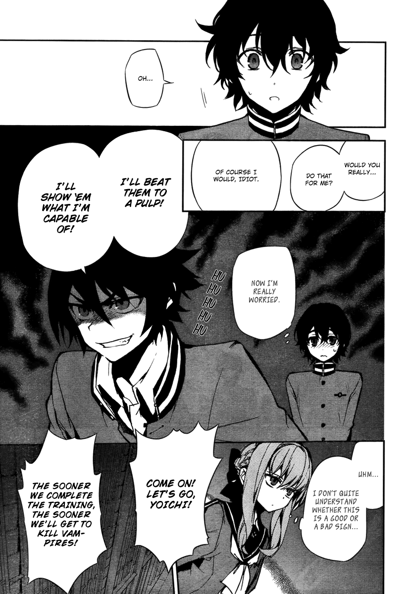 Seraph of the End Chapter 4 page 21 - Chapter 4: Sworn Enemies