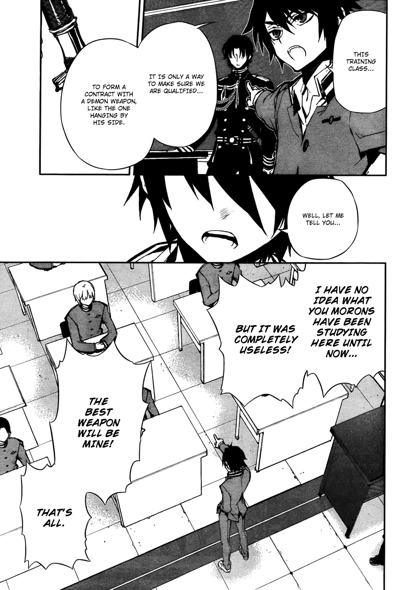 Seraph of the End Chapter 4 page 25 - Chapter 4: Sworn Enemies