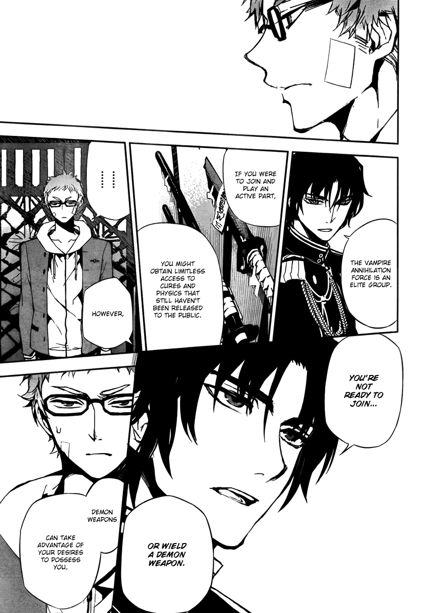 Seraph of the End Chapter 4 page 37 - Chapter 4: Sworn Enemies