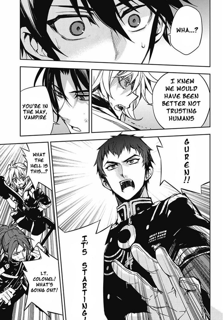 Seraph of the End Chapter 40 page 16 - Chapter 40: Trumpet of Destruction