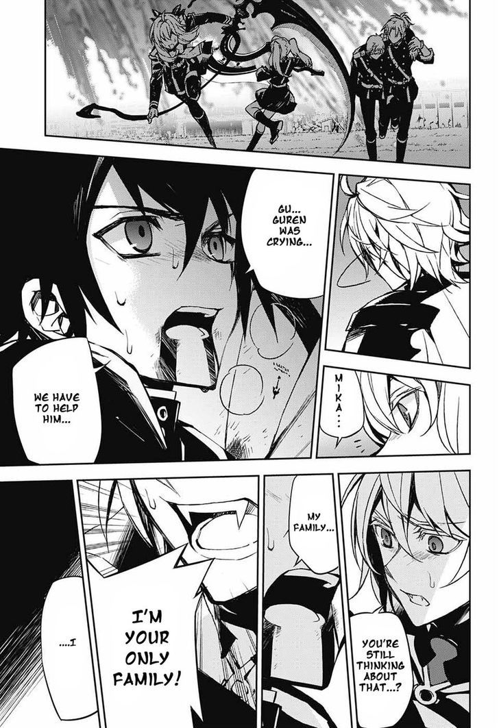 Seraph of the End Chapter 40 page 34 - Chapter 40: Trumpet of Destruction