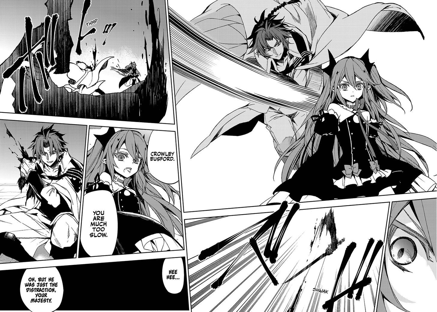Seraph of the End Chapter 41 page 22 - Chapter 41: Arrogant Love
