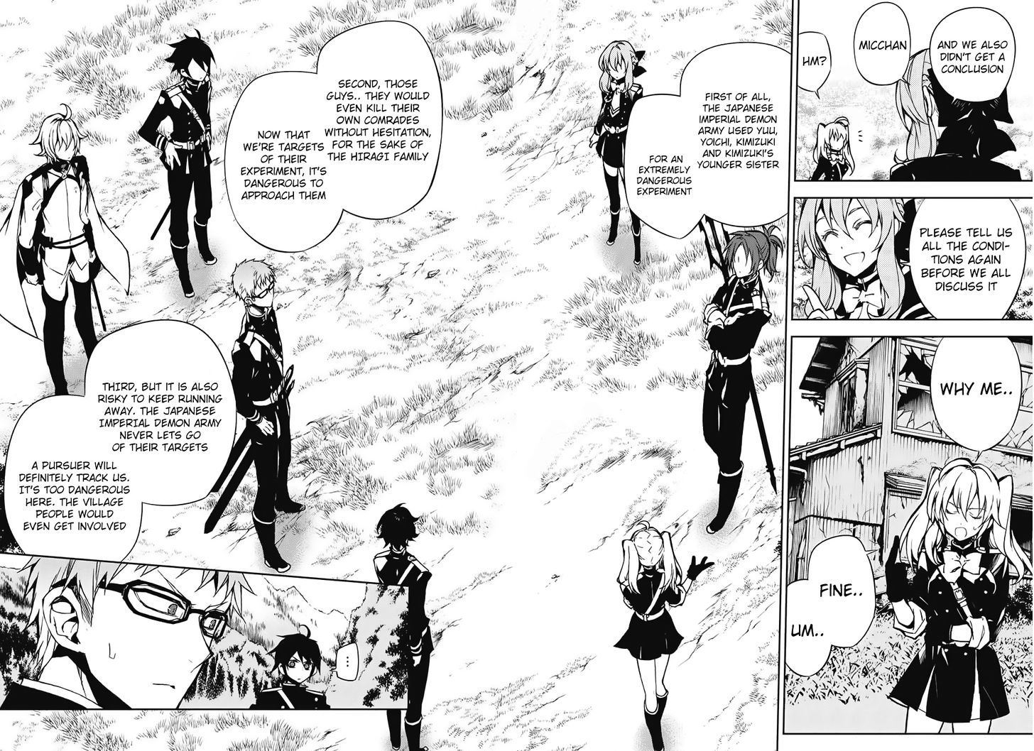 Seraph of the End Chapter 43 page 27 - Chapter 43: The Village of Beginning
