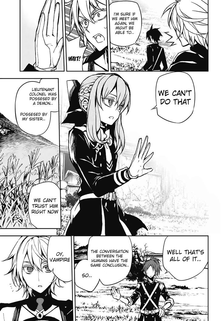 Seraph of the End Chapter 43 page 33 - Chapter 43: The Village of Beginning
