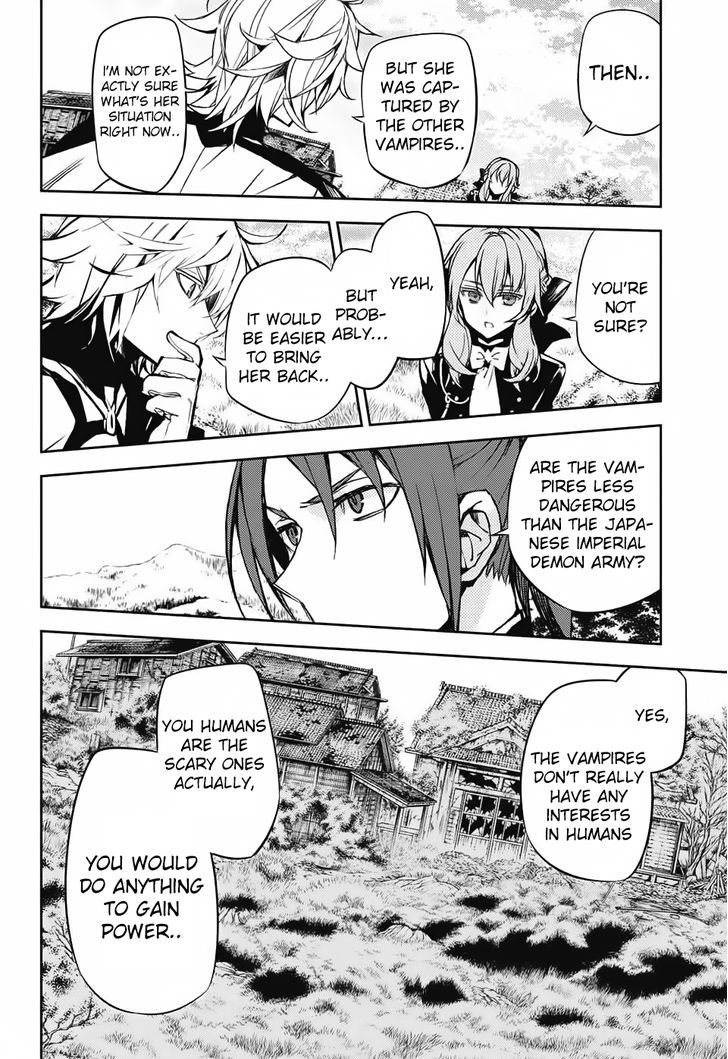 Seraph of the End Chapter 43 page 36 - Chapter 43: The Village of Beginning