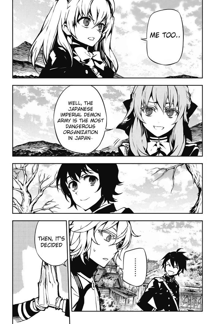 Seraph of the End Chapter 43 page 38 - Chapter 43: The Village of Beginning