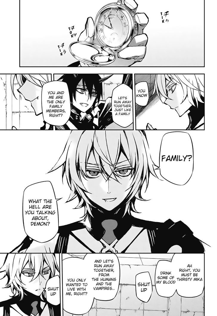 Seraph of the End Chapter 43 page 4 - Chapter 43: The Village of Beginning