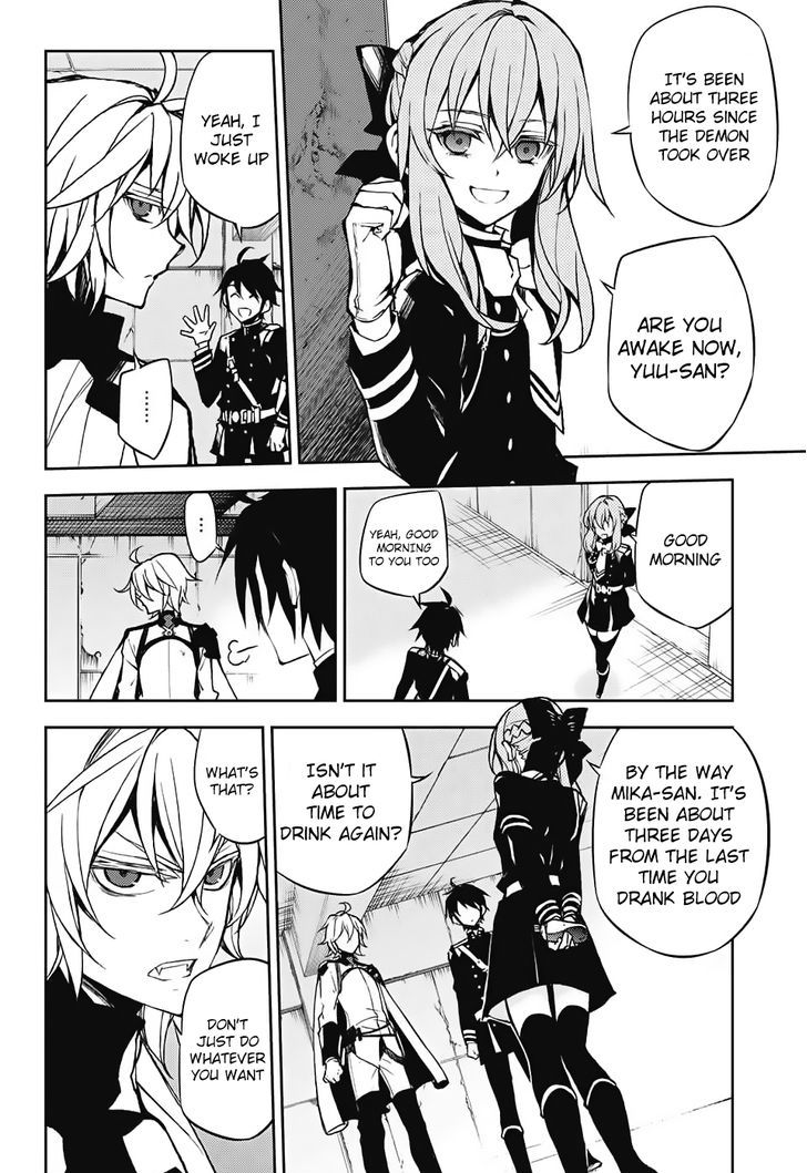 Seraph of the End Chapter 43 page 9 - Chapter 43: The Village of Beginning