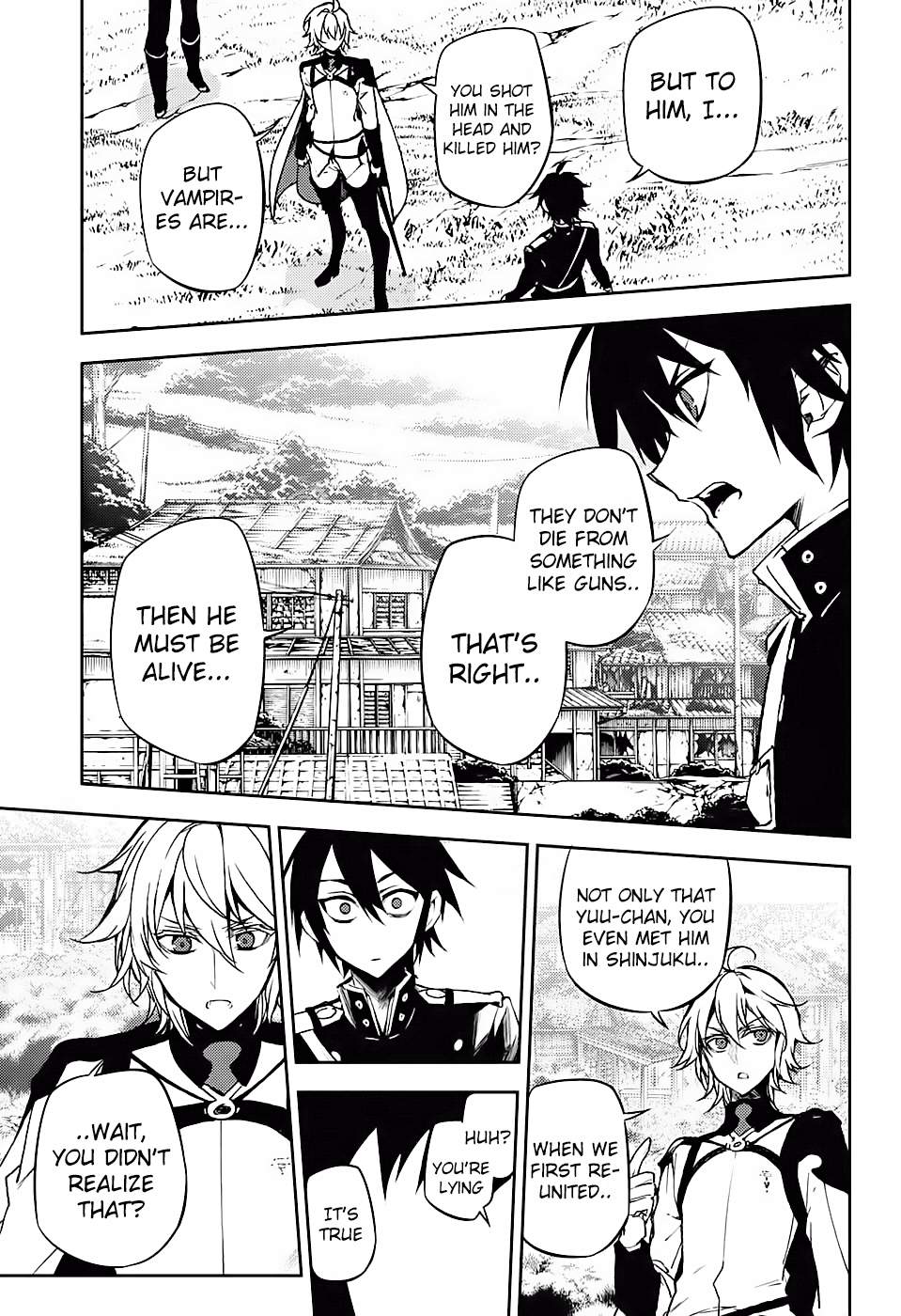 Seraph of the End Chapter 44 page 10 - Chapter 44: The Dead Sea Drive
