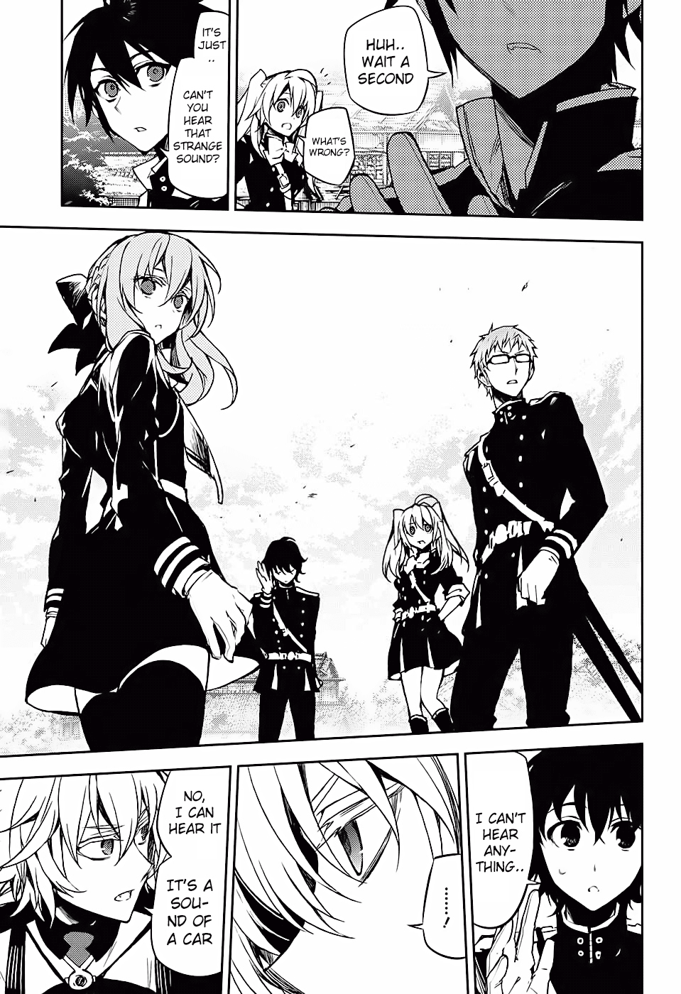 Seraph of the End Chapter 44 page 12 - Chapter 44: The Dead Sea Drive