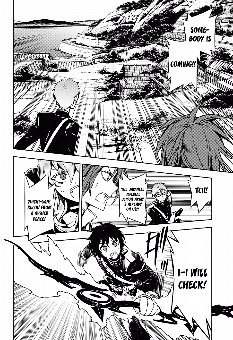 Seraph of the End Chapter 44 page 13 - Chapter 44: The Dead Sea Drive