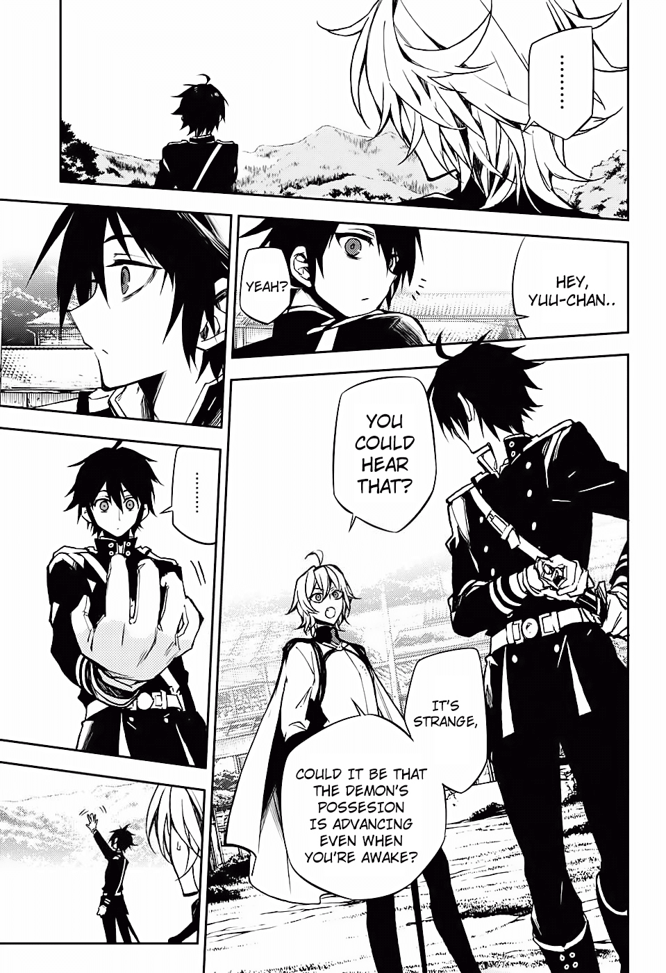 Seraph of the End Chapter 44 page 14 - Chapter 44: The Dead Sea Drive