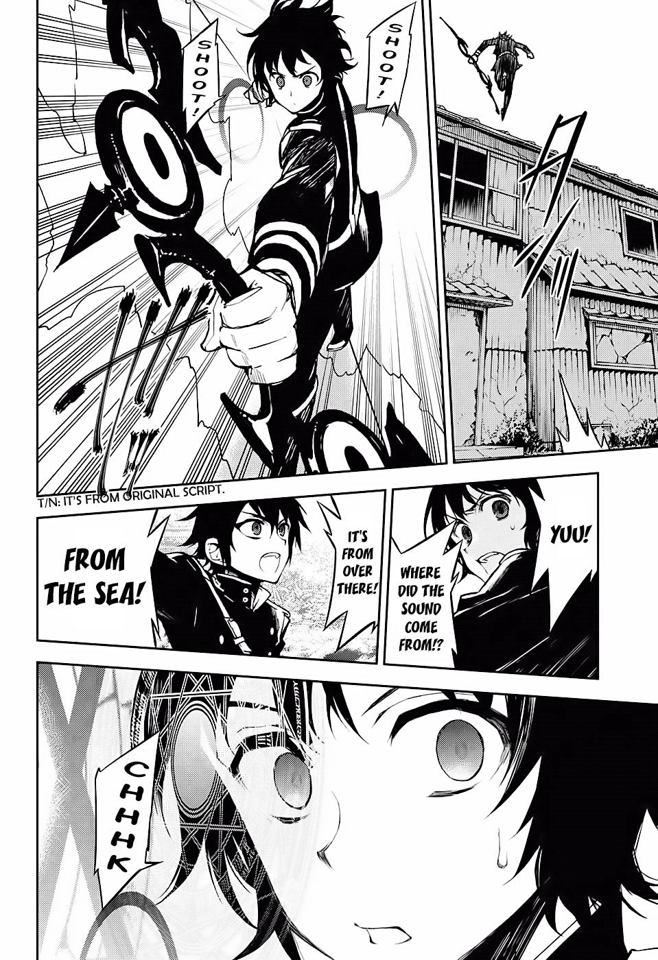 Seraph of the End Chapter 44 page 17 - Chapter 44: The Dead Sea Drive