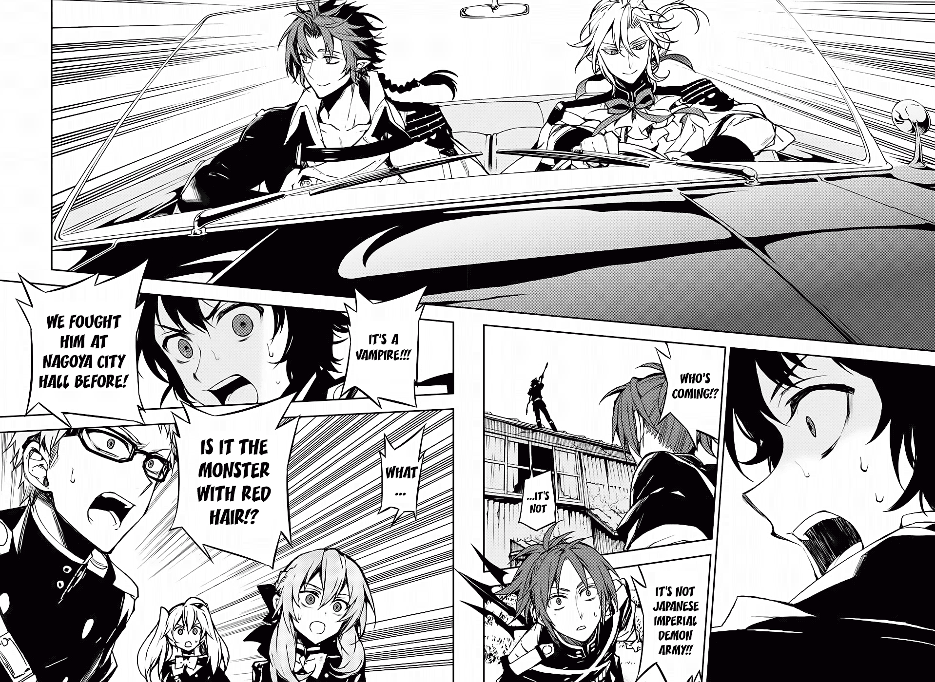 Seraph of the End Chapter 44 page 19 - Chapter 44: The Dead Sea Drive