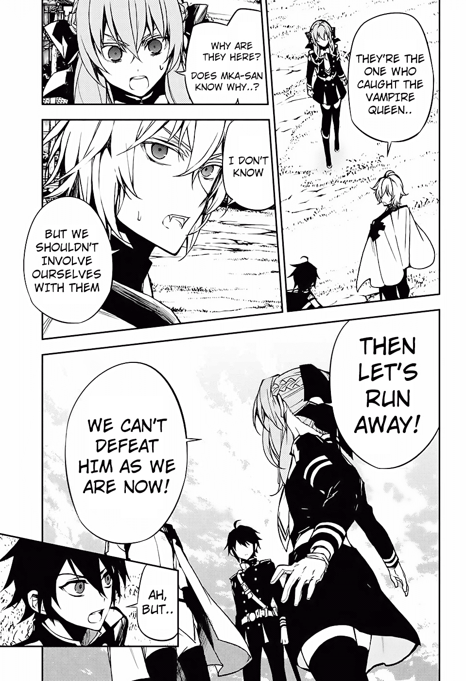 Seraph of the End Chapter 44 page 21 - Chapter 44: The Dead Sea Drive