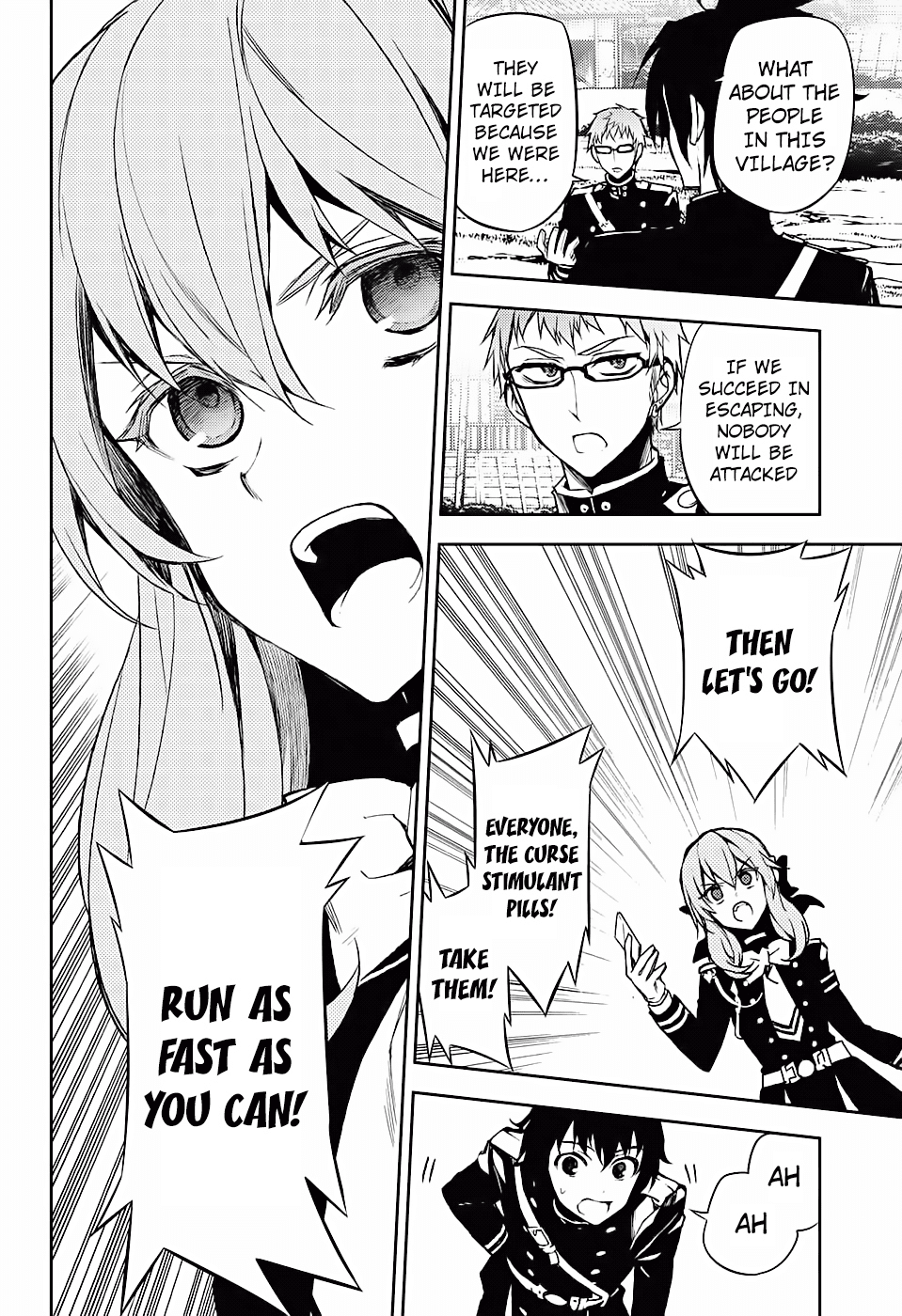 Seraph of the End Chapter 44 page 22 - Chapter 44: The Dead Sea Drive