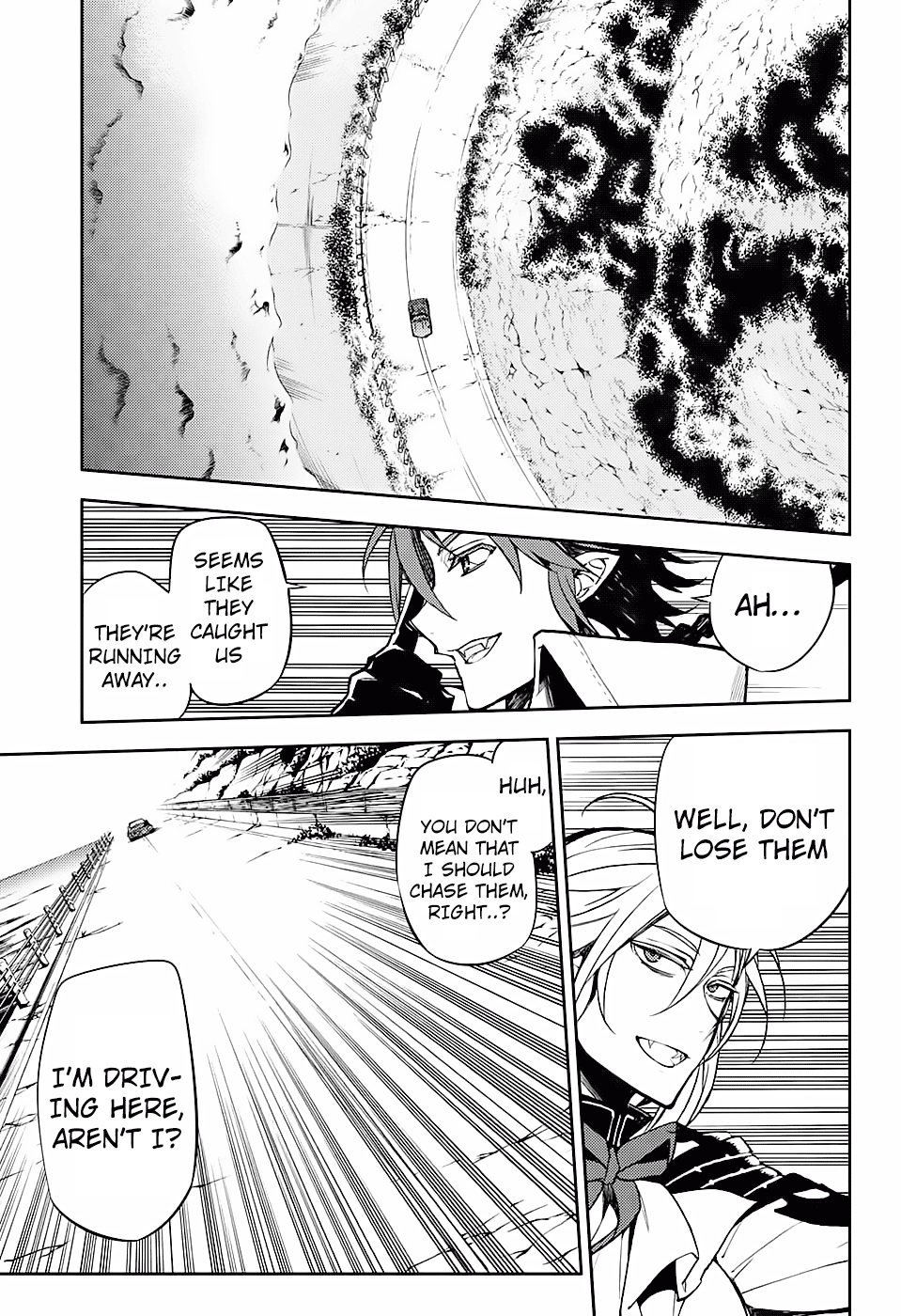 Seraph of the End Chapter 44 page 23 - Chapter 44: The Dead Sea Drive