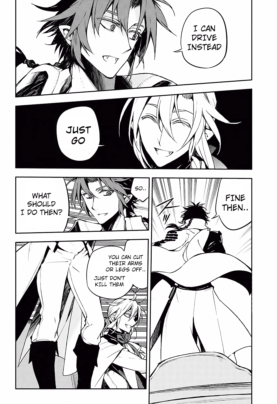 Seraph of the End Chapter 44 page 24 - Chapter 44: The Dead Sea Drive
