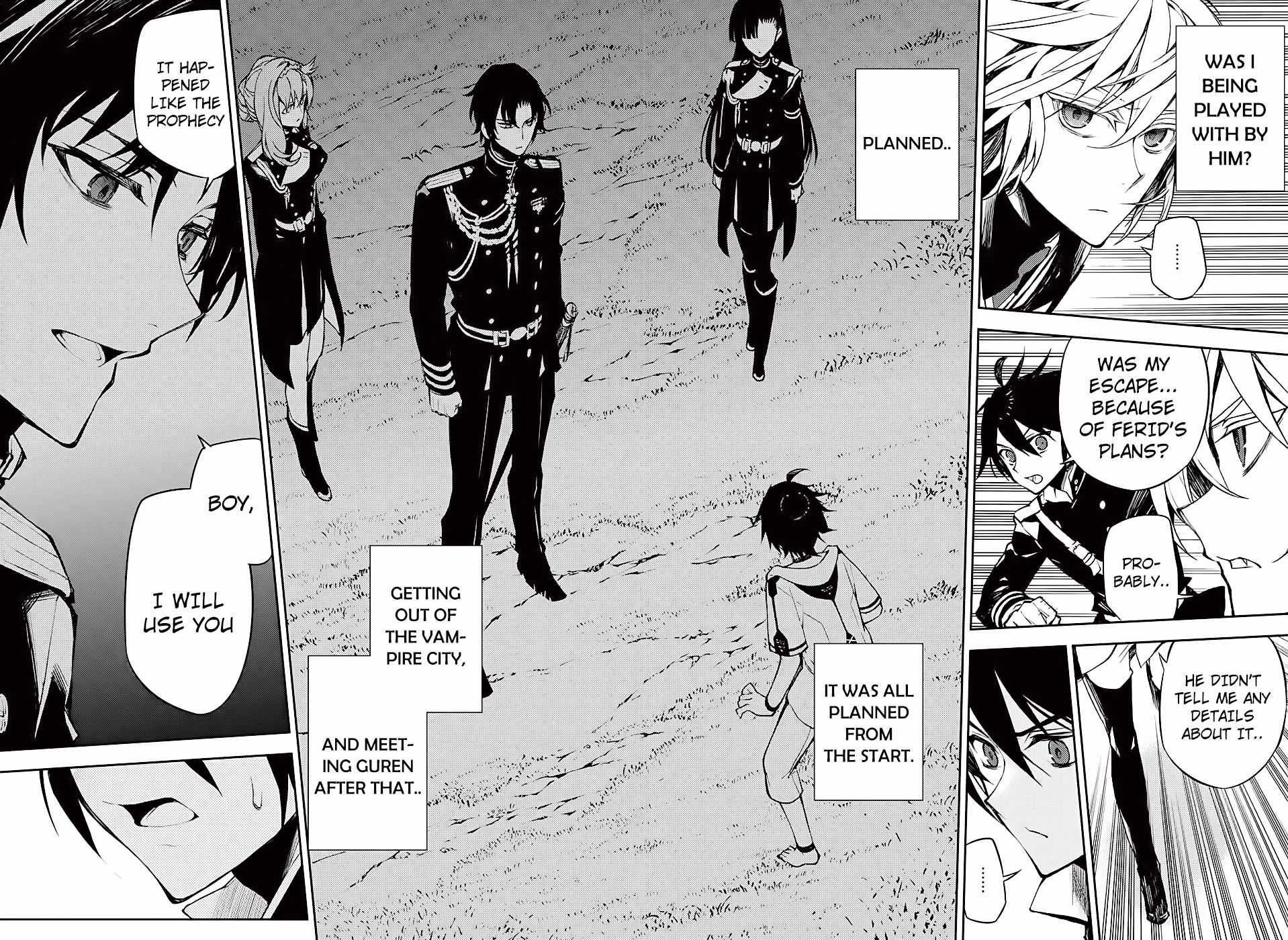 Seraph of the End Chapter 44 page 32 - Chapter 44: The Dead Sea Drive
