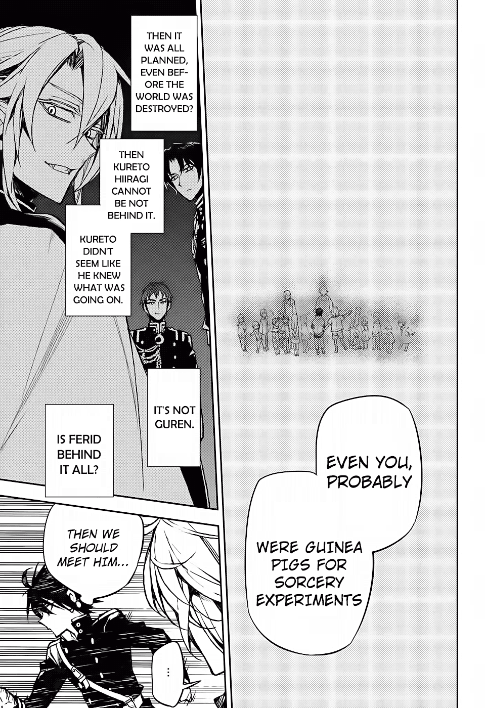 Seraph of the End Chapter 44 page 34 - Chapter 44: The Dead Sea Drive