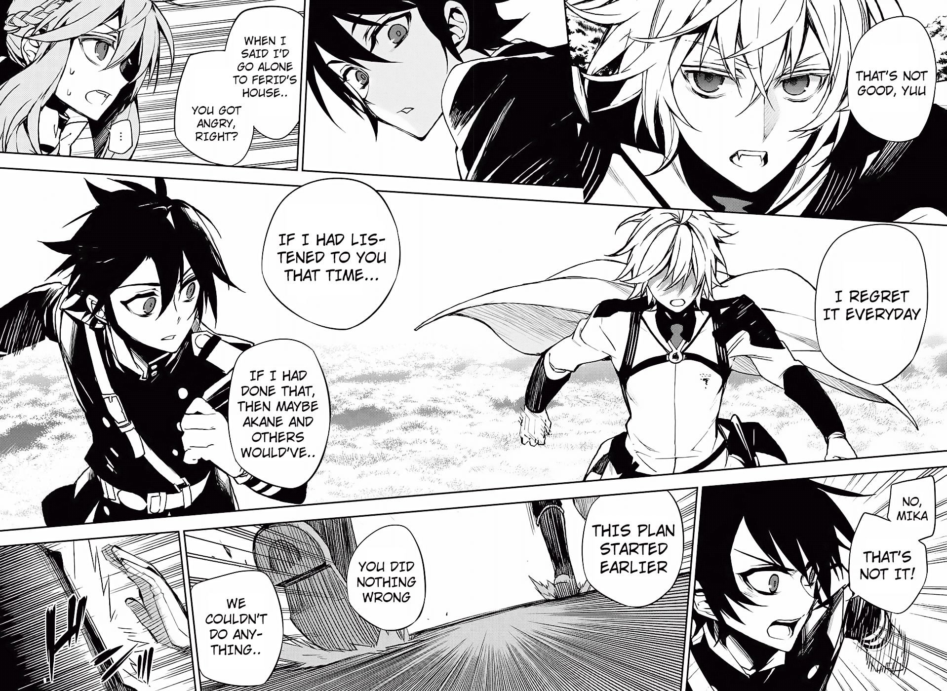 Seraph of the End Chapter 44 page 35 - Chapter 44: The Dead Sea Drive