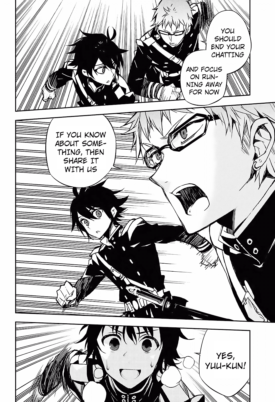 Seraph of the End Chapter 44 page 36 - Chapter 44: The Dead Sea Drive