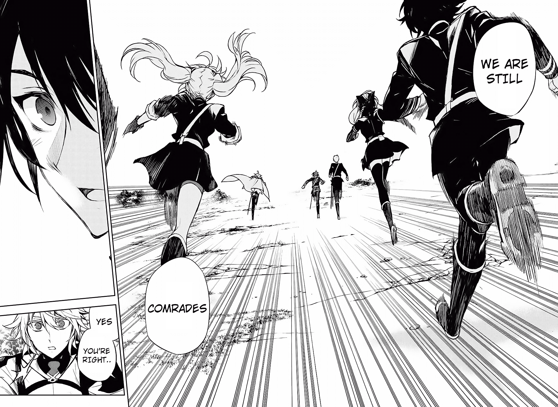 Seraph of the End Chapter 44 page 38 - Chapter 44: The Dead Sea Drive