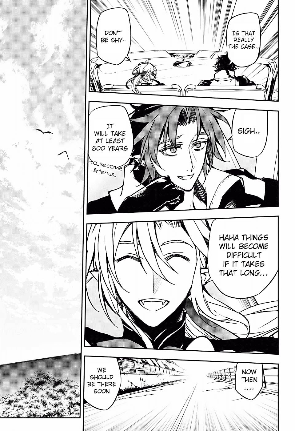 Seraph of the End Chapter 44 page 6 - Chapter 44: The Dead Sea Drive