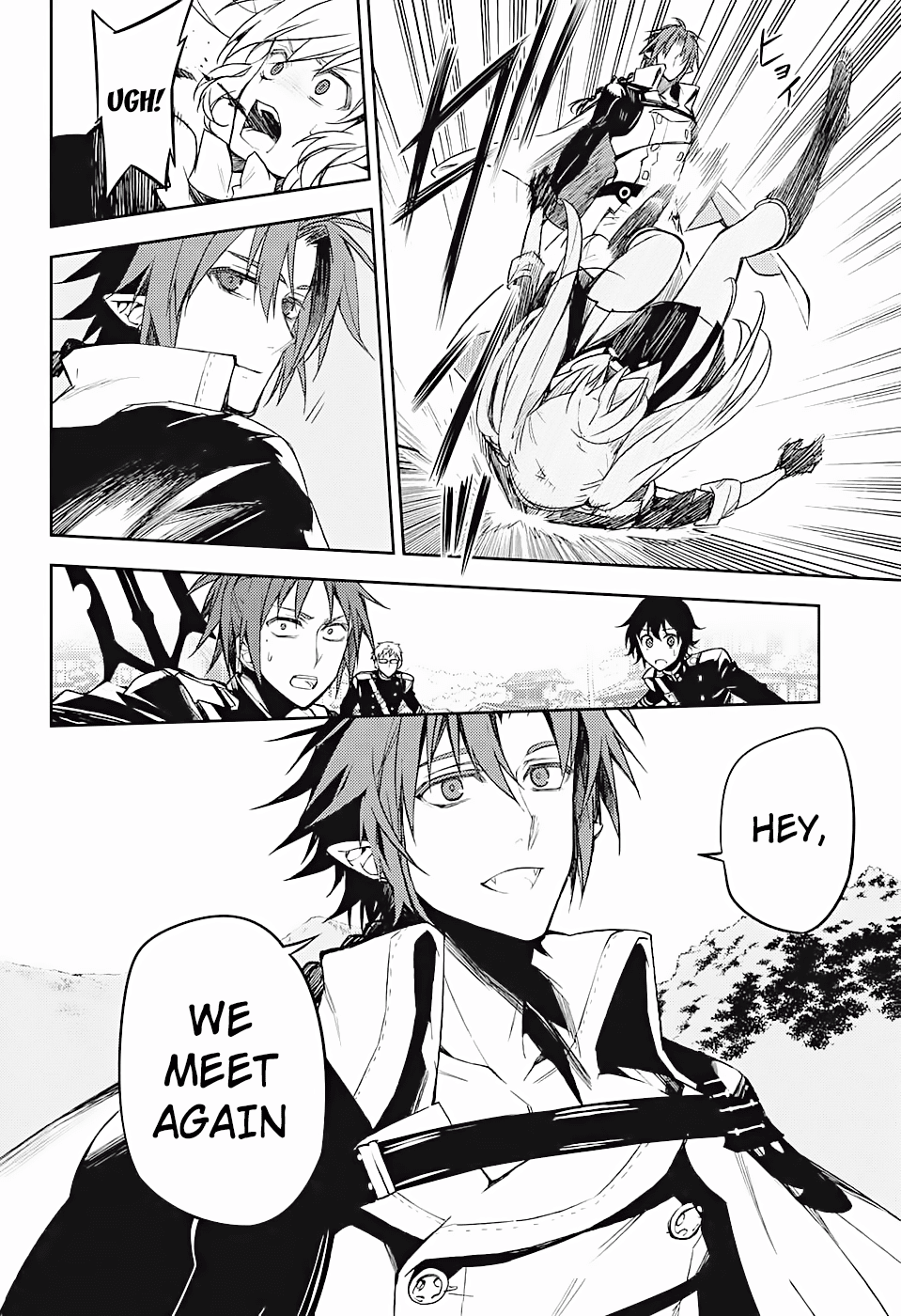 Seraph of the End Chapter 45 page 11 - Chapter 45: Sisters of the Sangu Household