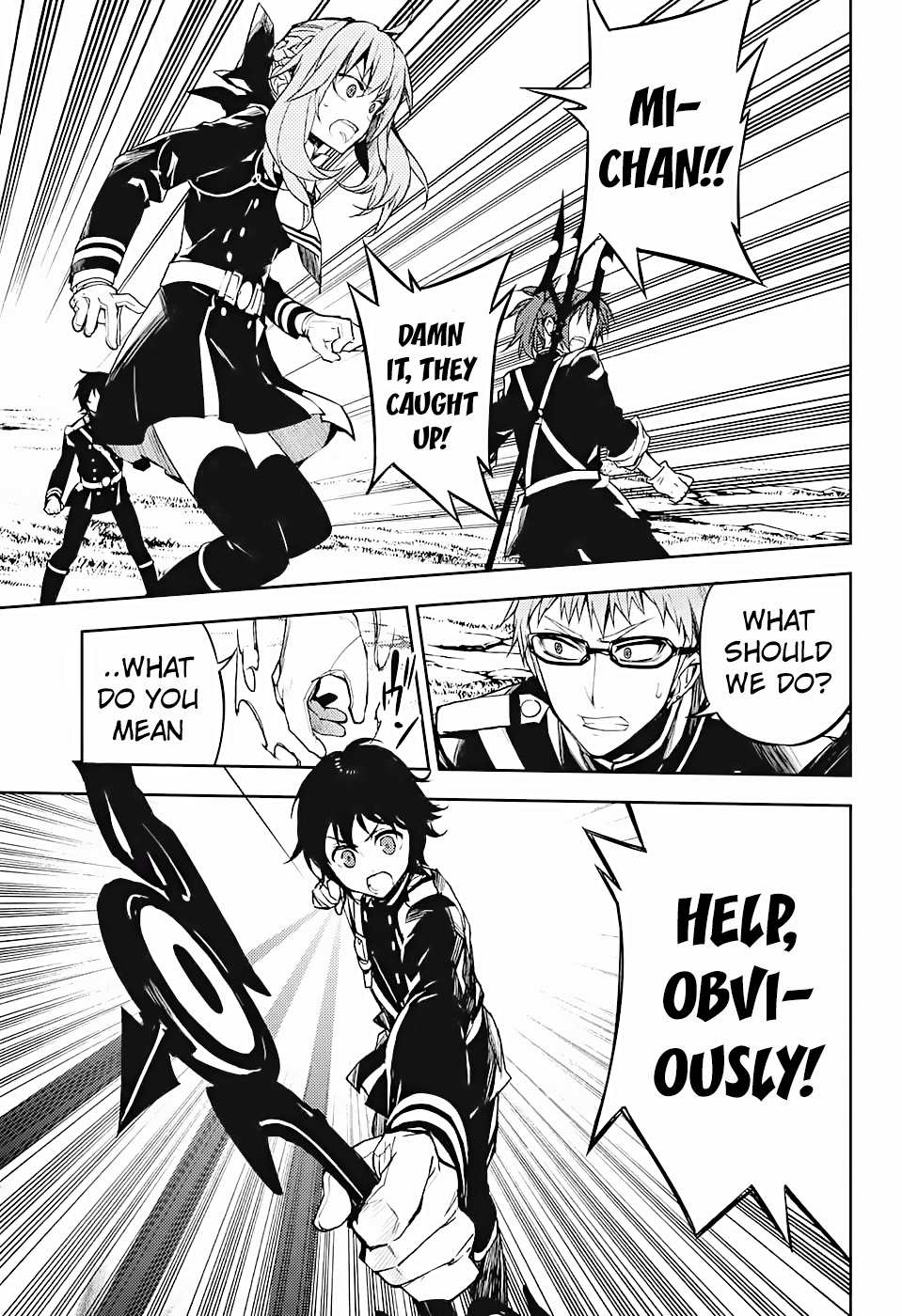 Seraph of the End Chapter 45 page 12 - Chapter 45: Sisters of the Sangu Household