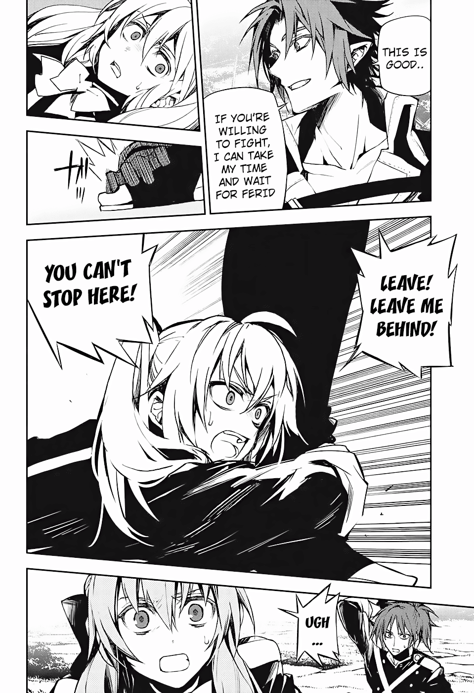Seraph of the End Chapter 45 page 13 - Chapter 45: Sisters of the Sangu Household