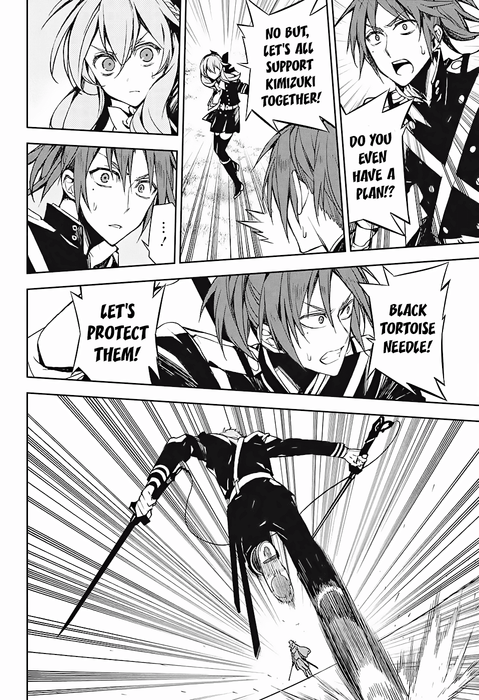 Seraph of the End Chapter 45 page 17 - Chapter 45: Sisters of the Sangu Household