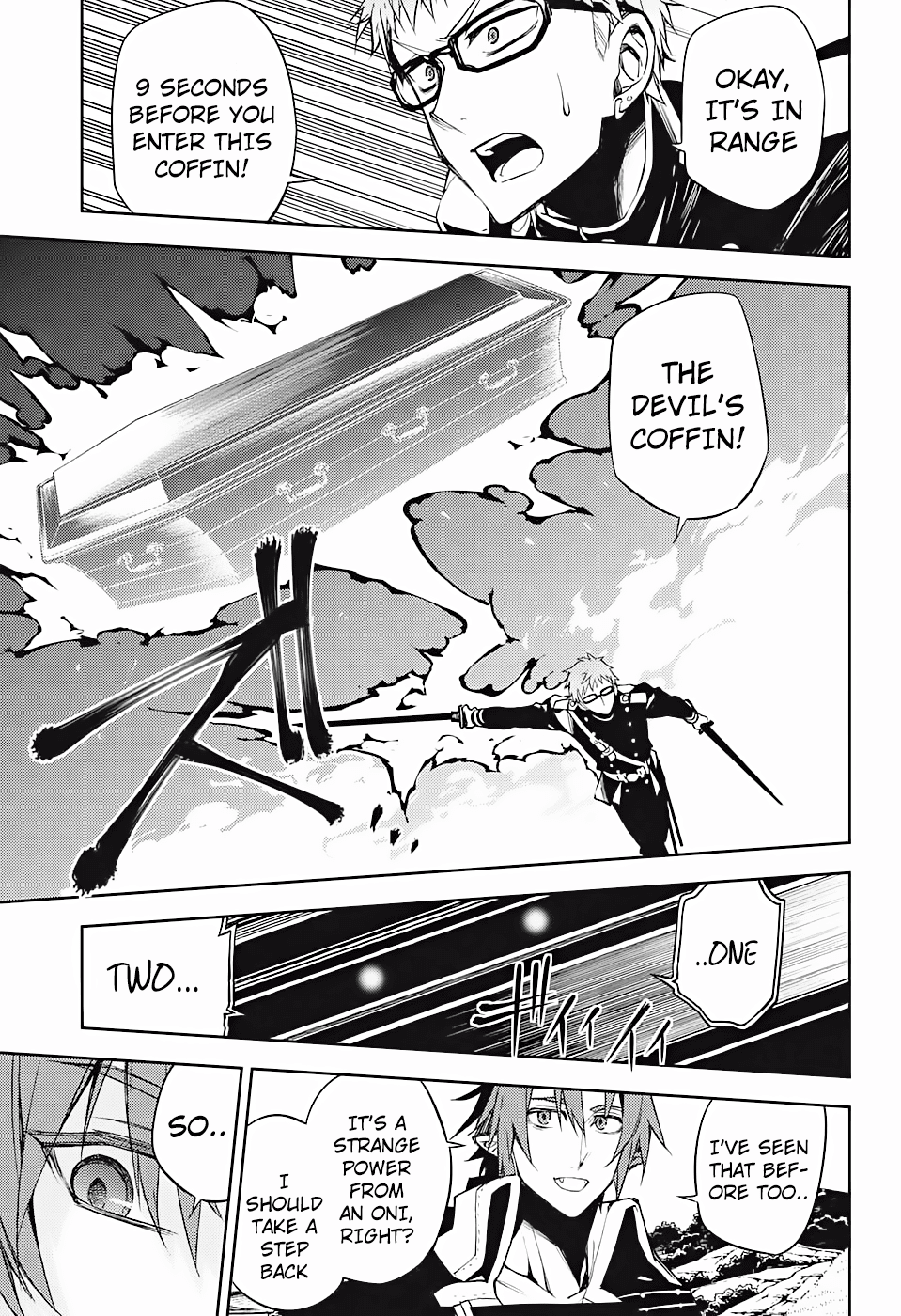 Seraph of the End Chapter 45 page 18 - Chapter 45: Sisters of the Sangu Household
