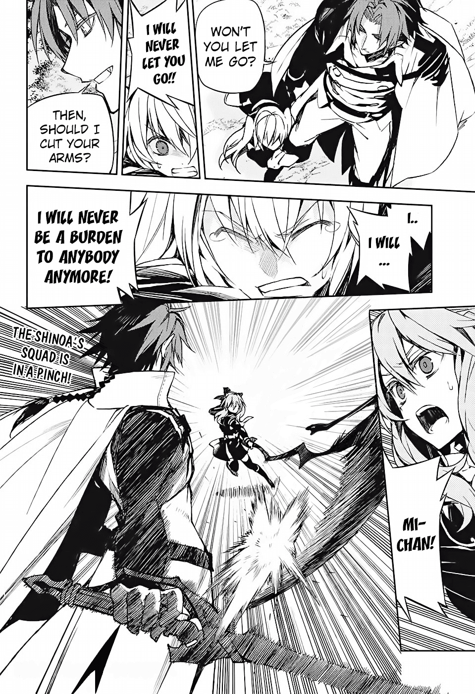Seraph of the End Chapter 45 page 19 - Chapter 45: Sisters of the Sangu Household