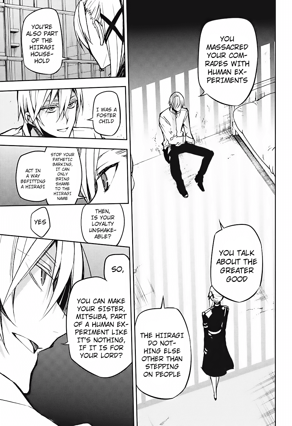 Seraph of the End Chapter 45 page 7 - Chapter 45: Sisters of the Sangu Household