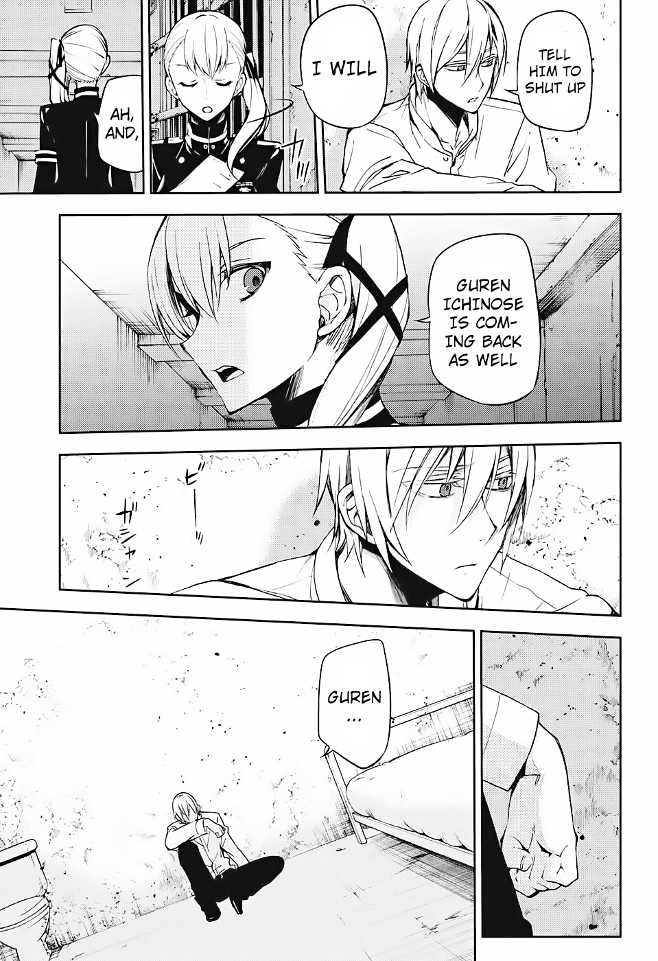Seraph of the End Chapter 45 page 9 - Chapter 45: Sisters of the Sangu Household