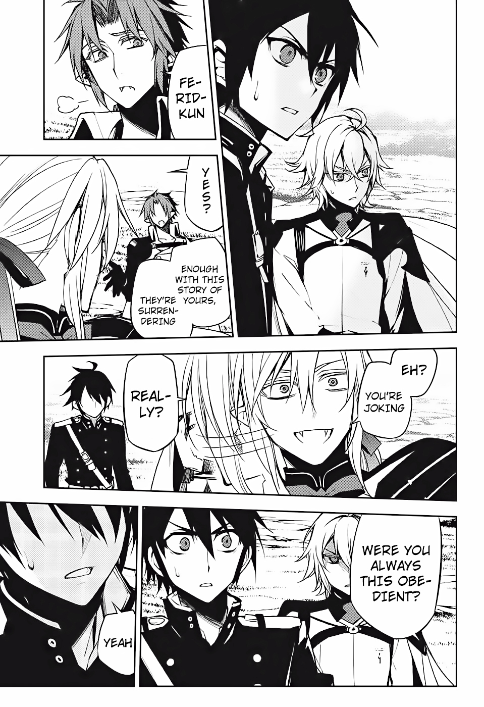 Seraph of the End Chapter 46 page 17 - Chapter 46: Hero's Return