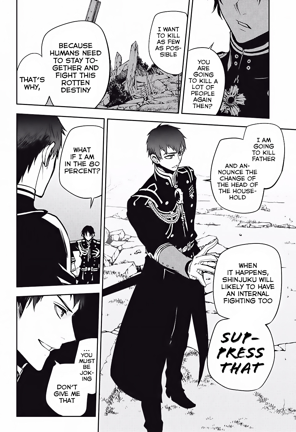 Seraph of the End Chapter 47 page 11 - Chapter 47: The Price of a Prayer