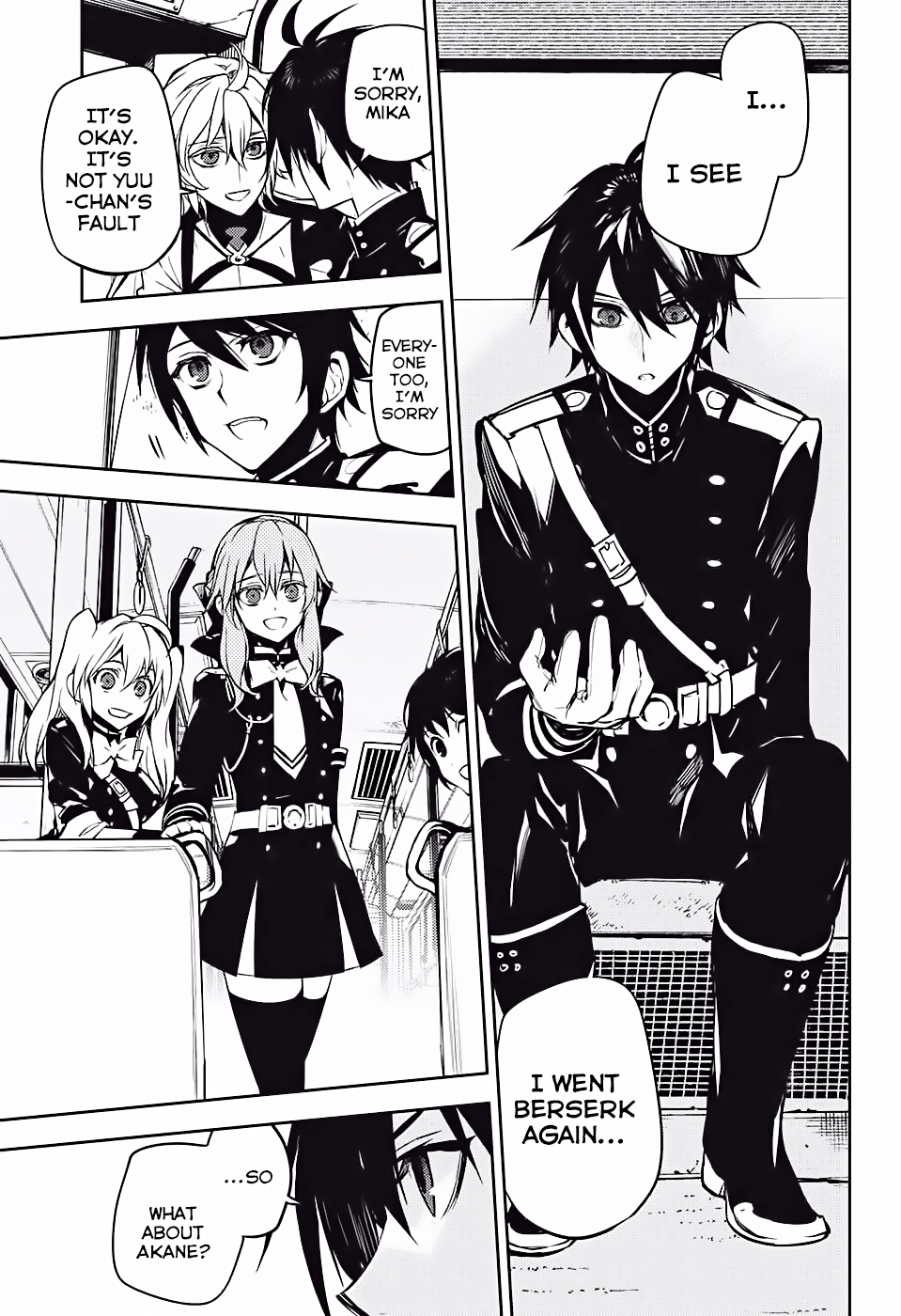 Seraph of the End Chapter 47 page 27 - Chapter 47: The Price of a Prayer