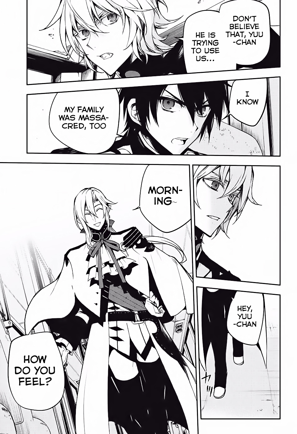 Seraph of the End Chapter 47 page 29 - Chapter 47: The Price of a Prayer