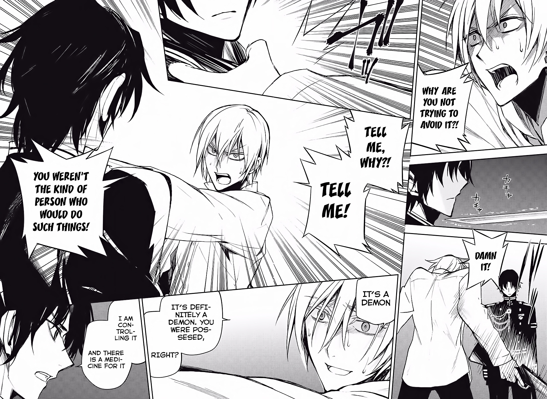 Seraph of the End Chapter 47 page 38 - Chapter 47: The Price of a Prayer