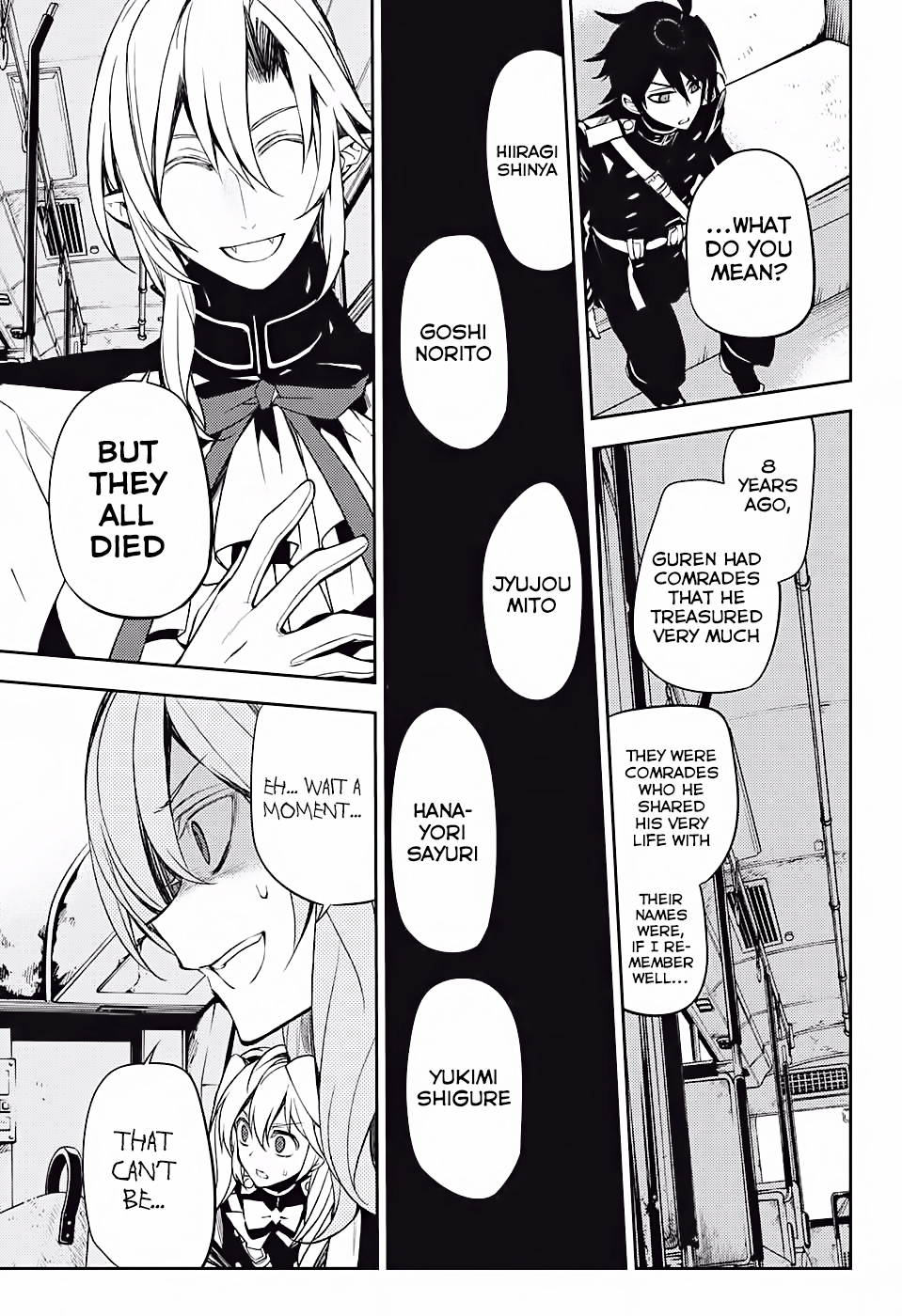 Seraph of the End Chapter 47 page 42 - Chapter 47: The Price of a Prayer