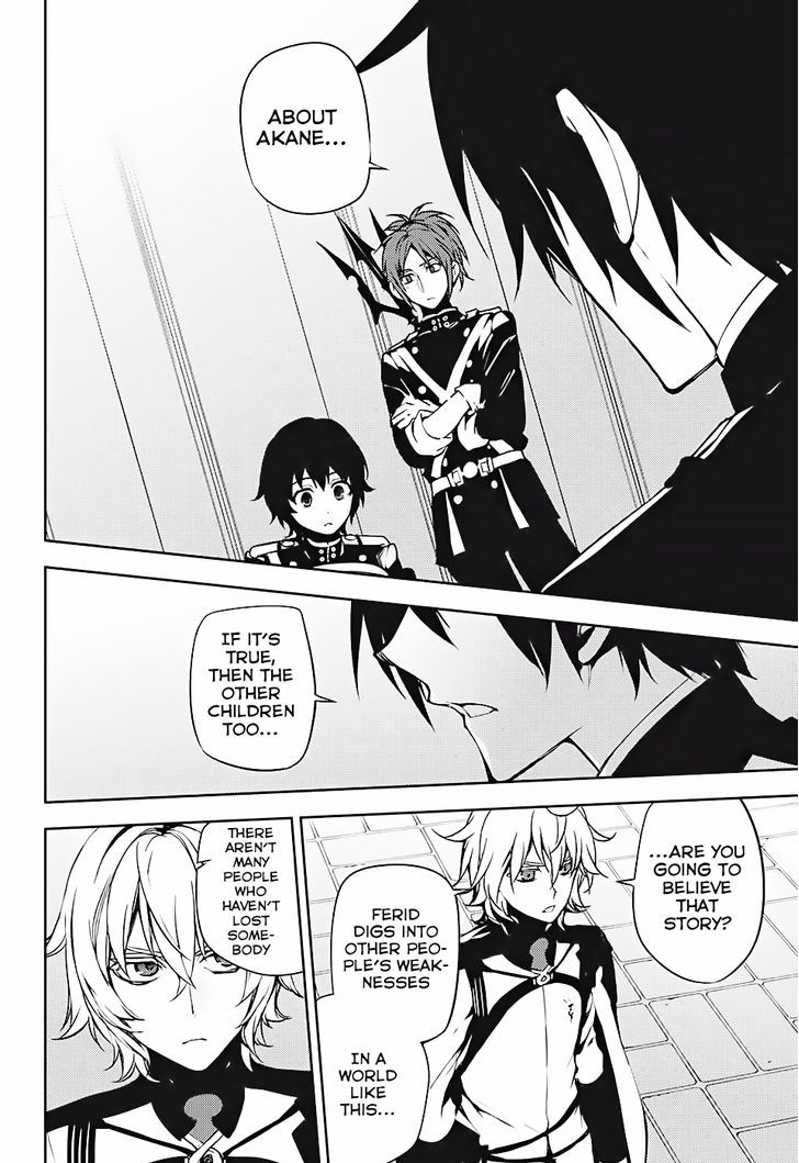 Seraph of the End Chapter 48 page 15 - Chapter 48: The Angel's Mechanism