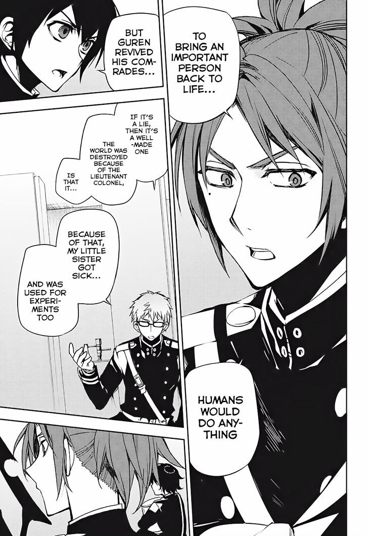 Seraph of the End Chapter 48 page 16 - Chapter 48: The Angel's Mechanism