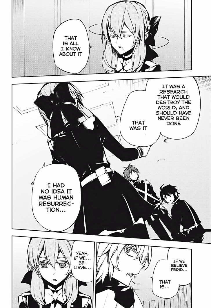 Seraph of the End Chapter 48 page 21 - Chapter 48: The Angel's Mechanism