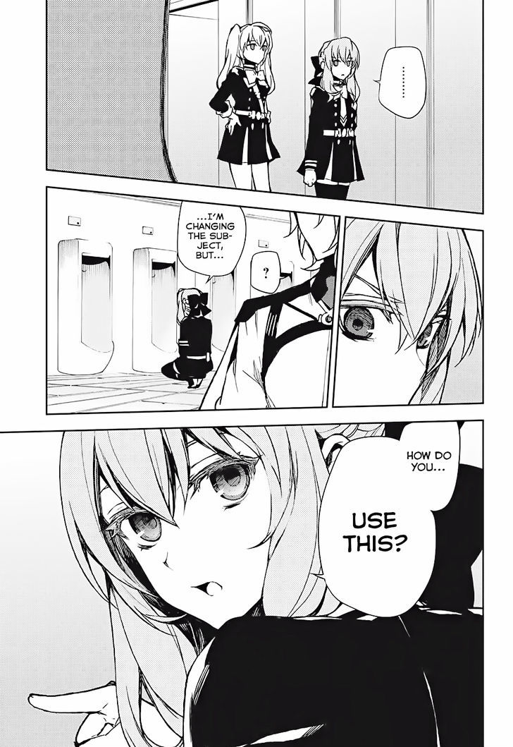 Seraph of the End Chapter 48 page 22 - Chapter 48: The Angel's Mechanism